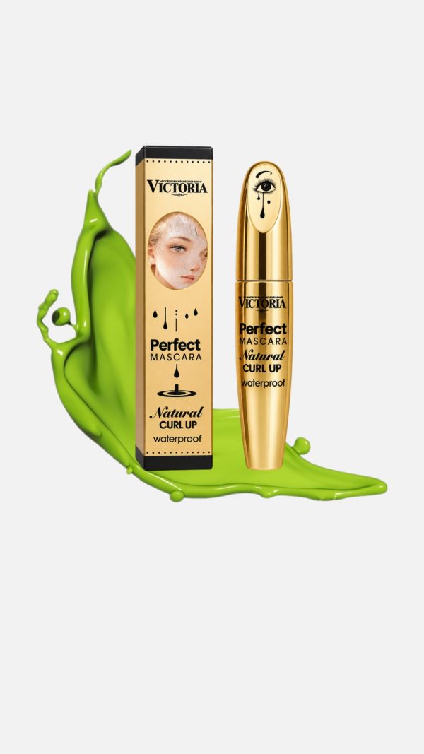 ریمل چشم ویکتوریا گلد (طلایی)Victoria مدل Natural Curl up