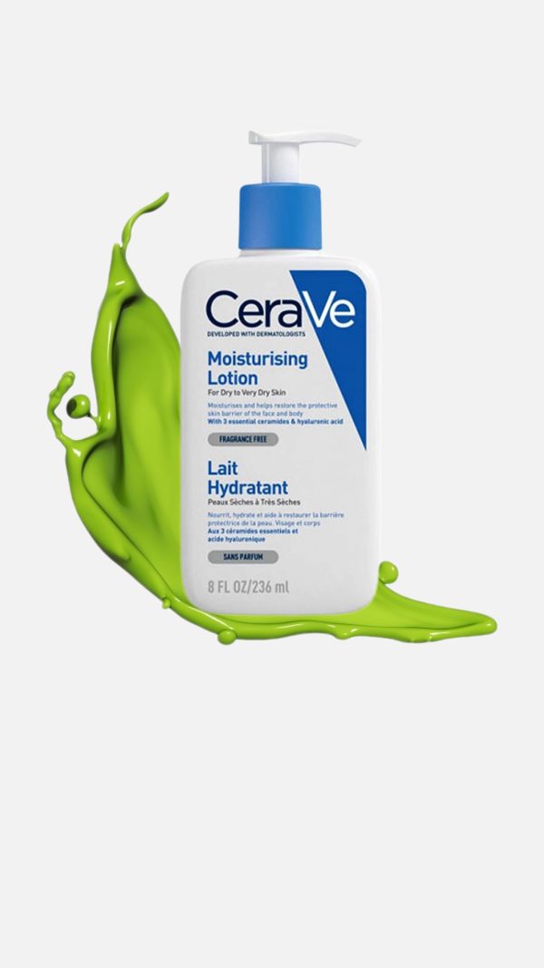 لوسیون آبرسان سراوی Cerave مدل Moisturising Lotion اورجینال حجم 236میل
