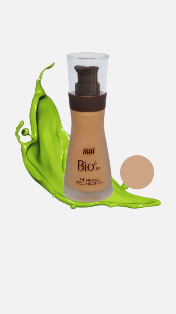 کرمپودر بیواستار Bio star مدل Mat شماره 503 حجم 35میل